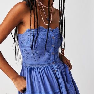 NWT Evelyn Eyelet Mini Dress